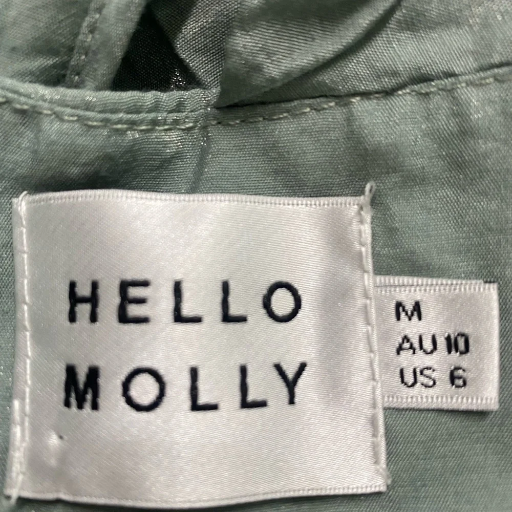 Hello Molly Halter Maxi Dress in Soft Blue - Picture 8 of 10